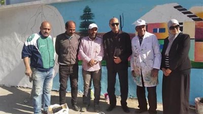 تجميل سور سكك حديد الإسماعيلية 