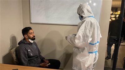 بعثة بيراميدز تجري مسحة كورونا قبل مواجهة نكانا في الكونفدرالية