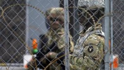 مدينة محصنة تنتظر حكم.. اسلاك شائمة والامن ينتشر في كل شبر