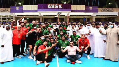 شباب الأهلي بطلا لكأس رئيس دولة الإمارات في كرة الطائرة