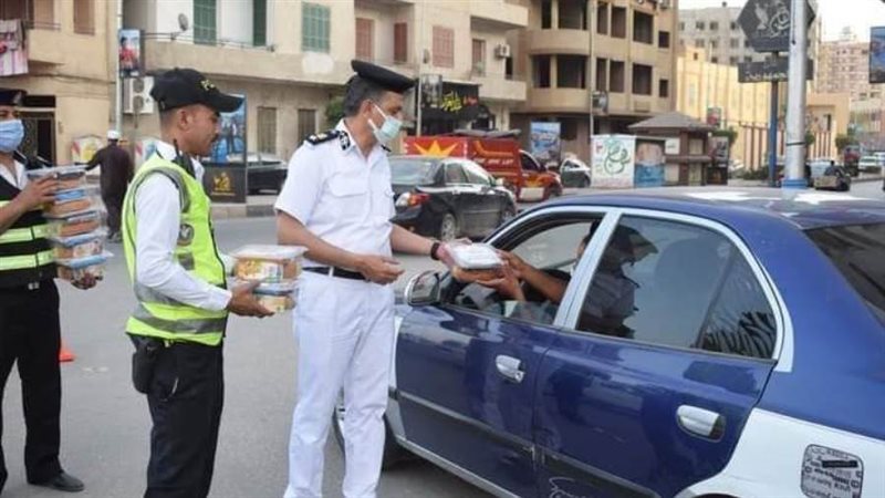 ضباط المرور بسوهاج