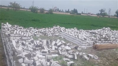 إزالة حالتي تعدٍ على الأراضي الزراعية بحوش عيسى والدلنجات بالبحيرة