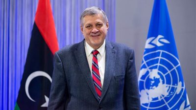 رئيس بعثة الأمم المتحدة للدعم في ليبيا و وزير خارجية فرنسا يبحثان الوضع الليبي 