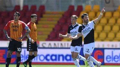 أودينيزي يفوز على بينفينتو 4-2 في الدوري الإيطالي لكرة القدم