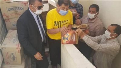 ضبط نصف طن مواد غذائية منتهية الصلاحية بسوهاج