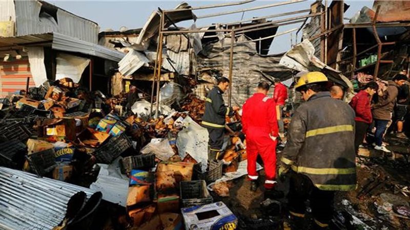 حريق مستشفى ابن الخطيب