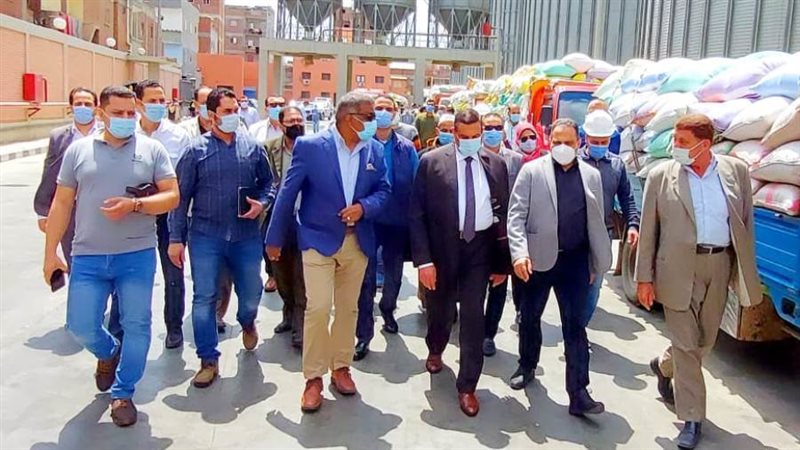 محافظ البحيرة يتفقد