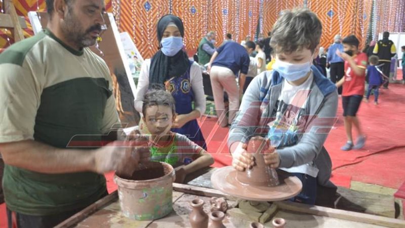 جانب من الورش