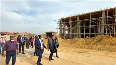 اللواء هشام آمنة يتفقد المنطقة اللوجستية بدمنهور (صور)