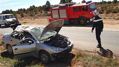 مصرع 25 شخصا وإصابة 1108 آخرين في حوادث مرورية بالجزائر خلال أسبوع