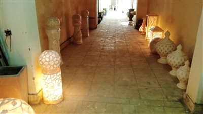 معروضات قرية الفواخير تتلألأ في معرض الفسطاط