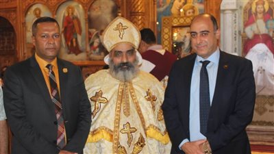 نواب البرلمان والشيوخ في زيارة كنائس الإسكندرية