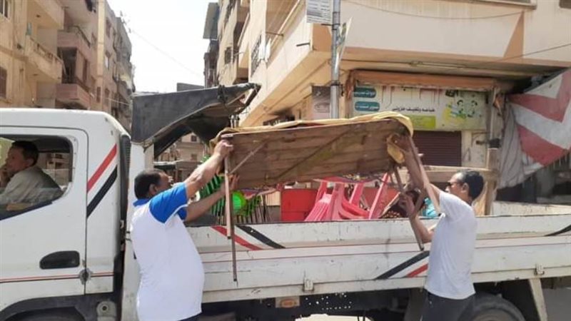 رفع الإشغالات والتعديات