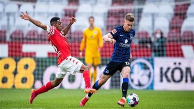 تعادل ماينز مع هيرتا برلين 1/1 في الدوري الألماني لكرة القدم