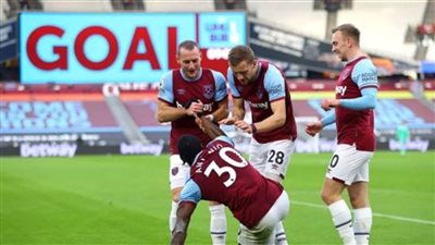 فوز وست هام على بيرنلي 2-1 في الدوري الإنجليزي الممتاز