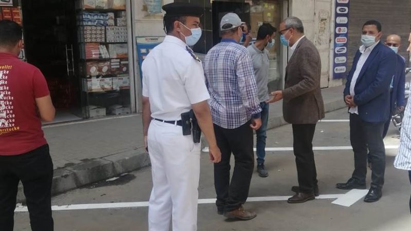 محافظ القليوبية خلال