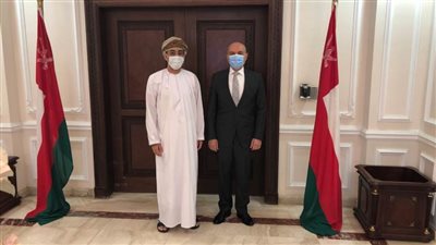 سفير الأردن في مصر يلتقي سفير سلطنة عمان 