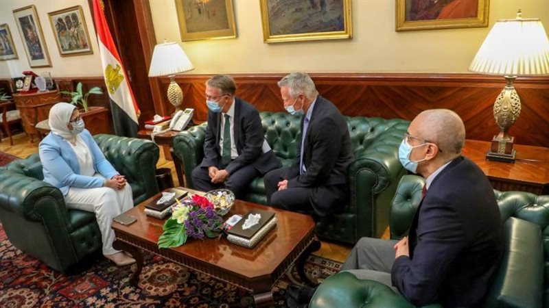 لقاء وزيرة الصحة