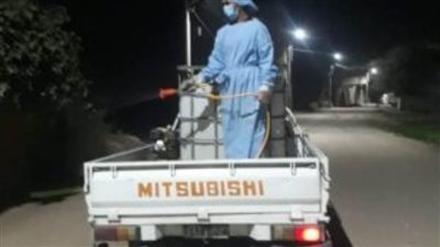 سوهاج.. حملة لرش وتطهير الشوارع  لمواجهة فيروس كورونا