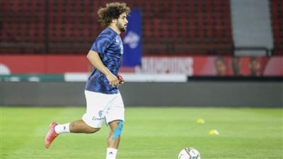 عبد الله جمعة لاعب الزمالك يواصل التأهيل قبل مواجهة الأهلي