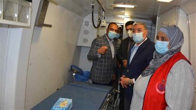  المنيا تشغل أول مركز متنقل للقاحات فيروس كورونا على مستوى الجمهورية