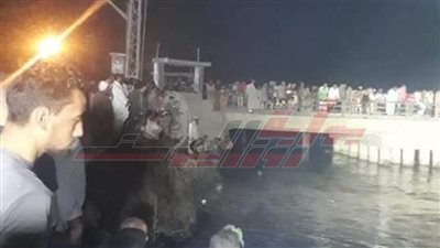 الإنقاذ النهري يكثف جهوده للبحث عن جثمان شاب غريق بكفر الشيخ