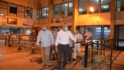 حملة لتطهير وتعقيم الشوارع بمدينة بنها