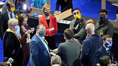 فوز الأحزاب المؤيدة لاستقلال اسكتلندا عن بريطانيا بأغلبية مقاعد البرلمان