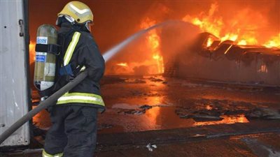 السيطرة على حريق شب بمصنع للسمن النباتي بالمنيا 