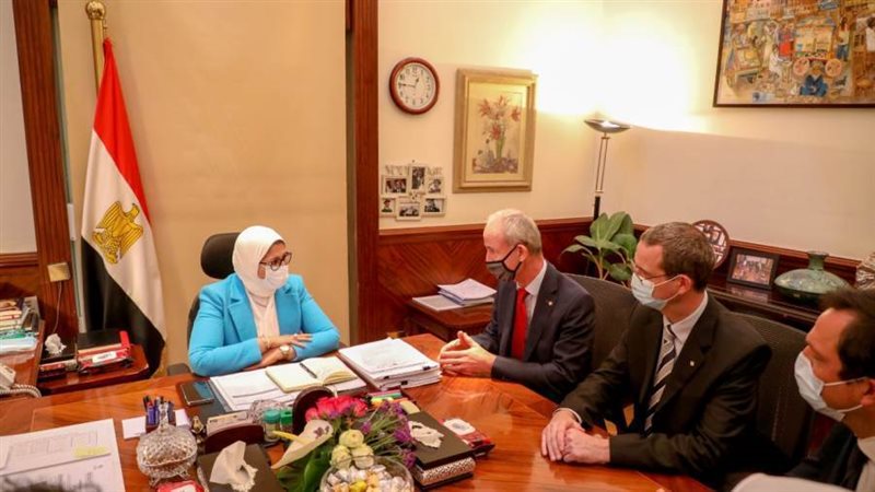 لقاء وزيرة الصحة