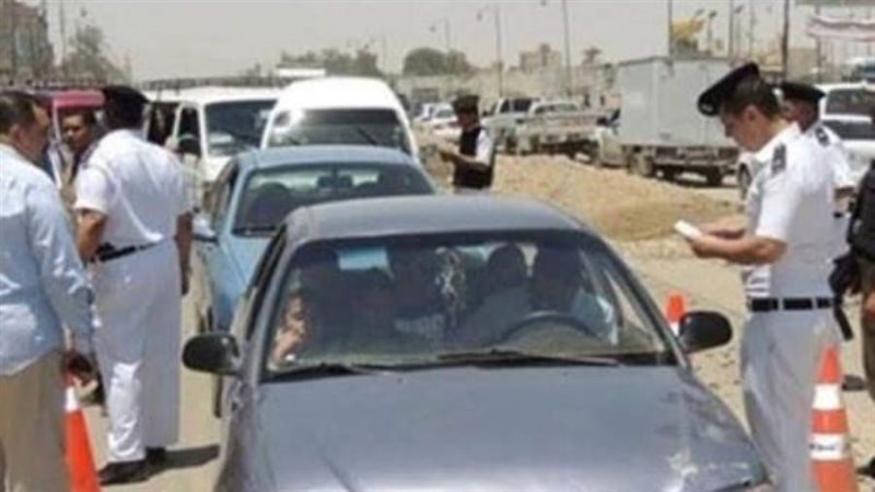 ضباط المرور بسوهاج