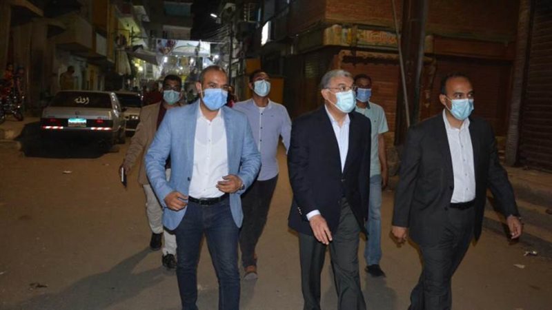 محافظ المنيا يتابع