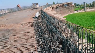 تعرف على حجم الأعمال بكوبري مزلقان أبو حمص.. (صور)