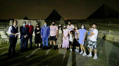 التنسيقية ترافق ضيوف مصر في الصوت والضوء