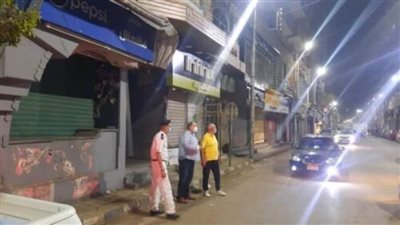 السكرتير العام للمحافظة يتابع تطبيق قرار الحظر بحي شرق سوهاج