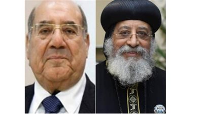 البابا تواضروس الثانى يهنئ رئيس مجلس الشيوخ بعيد الفطر المبارك