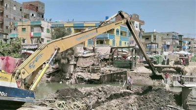 بتكلفة 9 ملايين أعمال إنشاء كوبريين بأولاد صقر