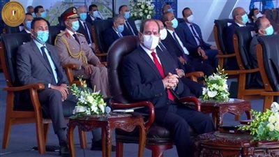 عاجل|الرئيس السيسي: الافتتاحات التي تشهدها القناة اليوم تؤكد على عطاء الشعب المصري