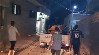 حملة لمتابعة تنفيذ قرارات مجلس الوزراء بقرية الواصفية 