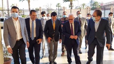 وزير الرياضة ومحمود حسين يشكران الرئيس السيسي بعد توجيهاته لبناء ستاد بورسيعد