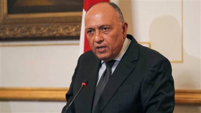 وزير الخارجية يبحث إنهاء العدوان الاسرائيلي مع نظيره  الأللماني والممثل الاعلى للاتحاد الاوروبي