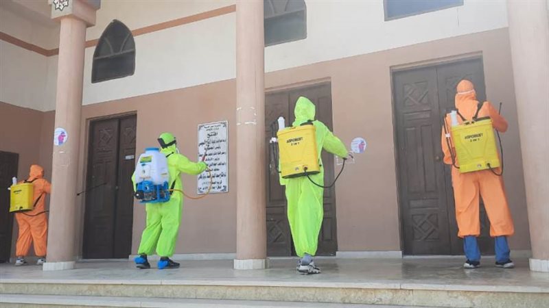 تعقيم المساجد