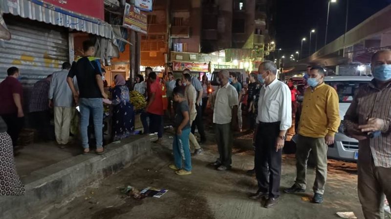 محافظ القليوبية خلال