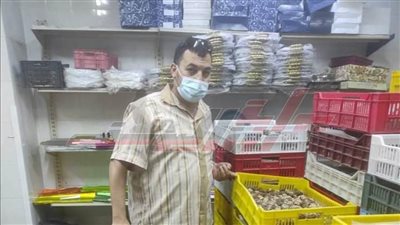 إعدام 127 كيلو منتجات العيد بحملة فى القليوبية