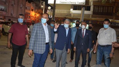 مراكز المنيا تنظم حملات مكبرة لمتابعة تطبيق غلق المحال وإزالة التعديات