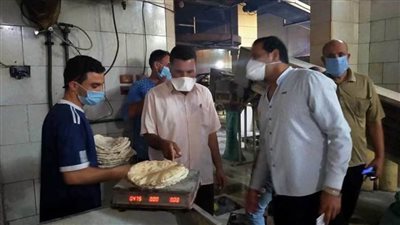  حملات تموينية مكثفة لمراقبة سير عمل مخابز الإسماعيلية
