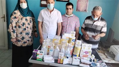 ضبط 300 عبوة مواد غذائية منتهية الصلاحية بالبحيرة