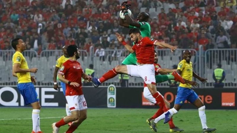 من لقاء الأهلي وصنداونز