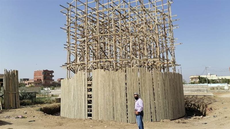 أعمال مشروع الصرف