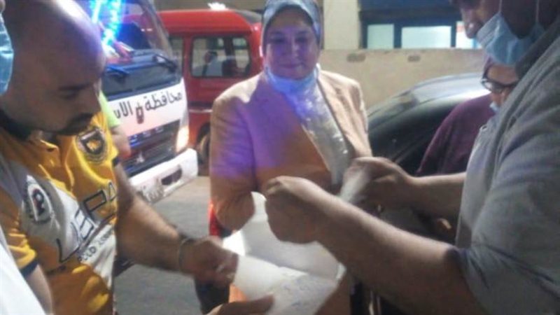 رئيس الحى خلال الحملة